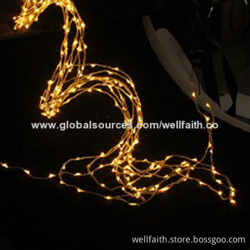 LED Outdoor String Lights with Waterproof, 110V Transformer